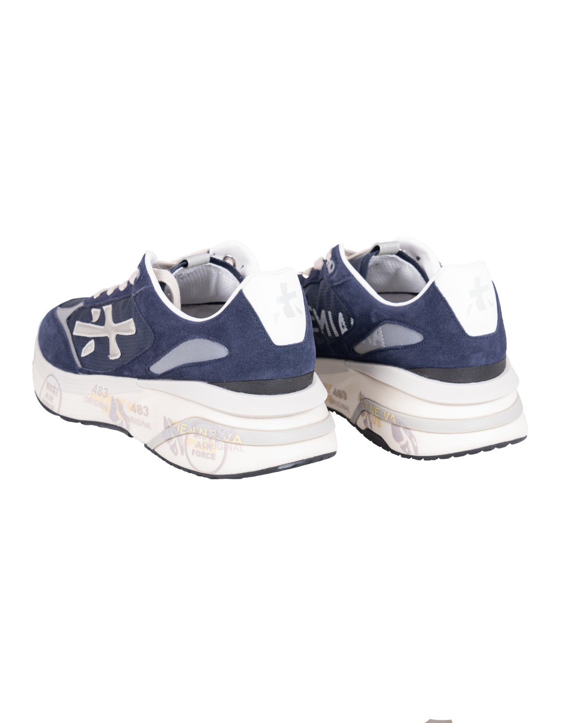 shop PREMIATA  Scarpe: Premiata Sneakers "Moerun 7306".
Logo all'esterno.
Scritta PREMIATA all'interno.
Nome modello sull'etichetta.
Altezza suola: 4,5 cm.
Composizione: SUOLA: 70% PEBAX 20% GOMMA 10% TPU PARTE SUPERIORE: 55% PA 10% PL 5% EA 5% PU 25% PELLE DI VITELLO FODERA: 86% PELLE DI CAPRA 14% PU.
Made in Vietnam.. MOERUN-7306 number 724664
